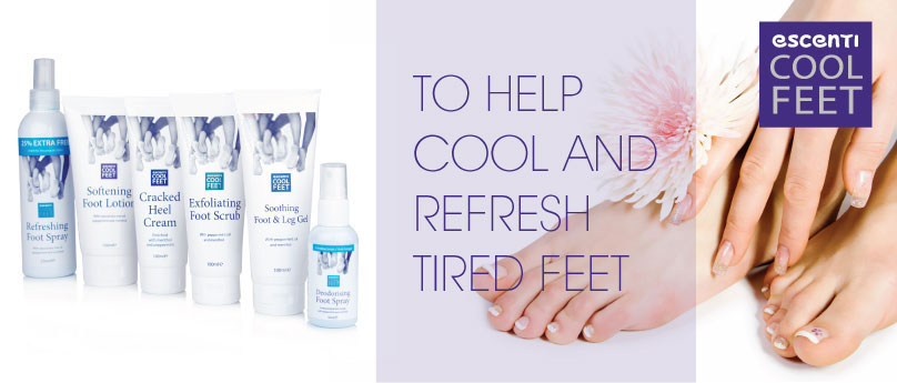 Escenti Cool Feet Banner