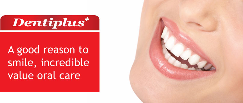 Dentiplus Oral Care Mouthwash Banner