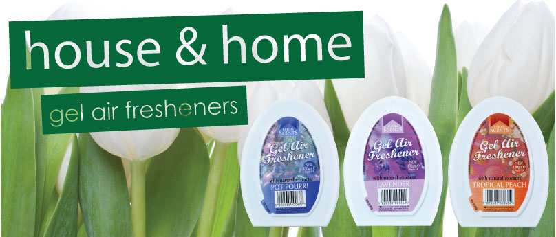 Room Scents Gel Air FreshenersBanner